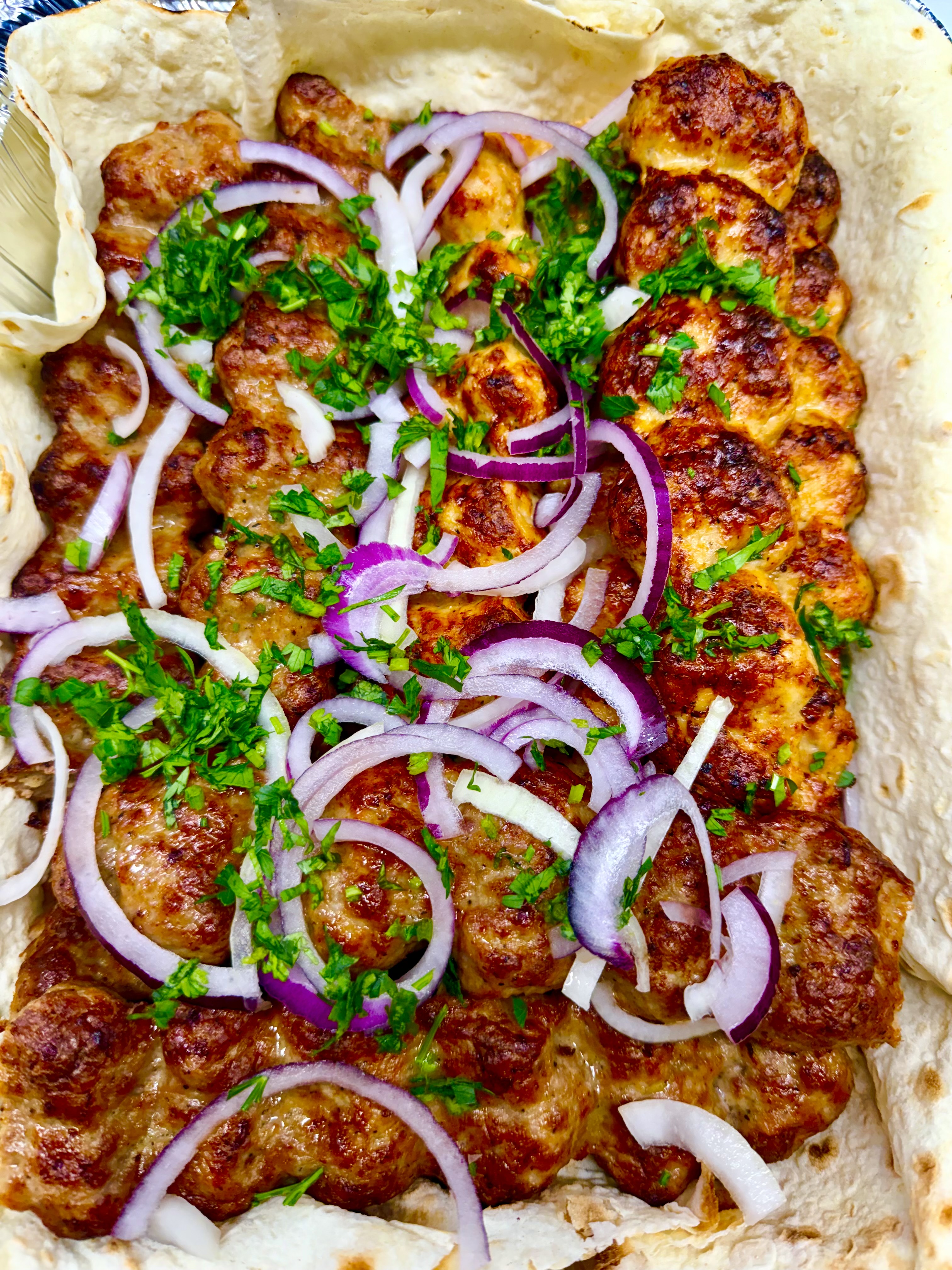 From the fryer. Fresh and hot from the kitchen.