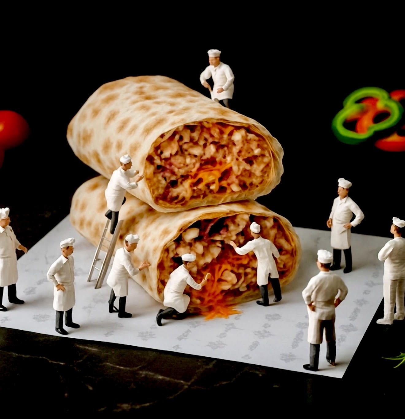 Spice & color. Where teamwork meets fire and skill-crafting fresh shawarma with passion and precision.